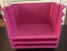 plastic stacking containers for sale  Robards