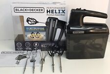 BLACK+DECKER Helix Performance Premium Hand Mixer,5-Speed Mixer Black for sale  Shipping to South Africa