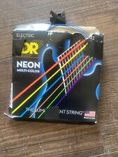 DR Strings Hi-Def Neon Multi-Color Electric Guitar Strings: Open Box for sale  Shipping to South Africa