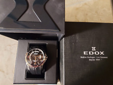 Relógio masculino Edox Grand Ocean automático mostrador preto comprar usado  Enviando para Brazil