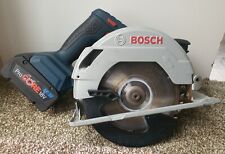 Bosch 18v Circular Saw + 7ah Pro CORE BATTERY  GKS 18V-57 , used for sale  Shipping to South Africa