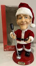 2001 Gemmy 19” Animado Cantando e Balançando Bing Crosby Boneca de Papai Noel Com Caixa *Leia comprar usado  Enviando para Brazil