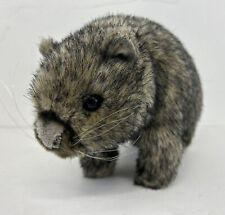 Used, Hansa Creation Wombat Plush Soft Toy Lifelike Animal Gift Australian 10” for sale  Shipping to South Africa