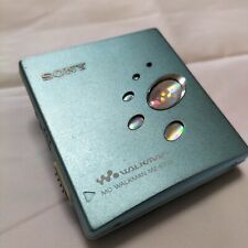 SONY Grabadora Portátil MD Walkman MZ-E520 Azul Cielo Funcionamiento Probado Cargador segunda mano  Embacar hacia Argentina