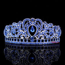 Mini tiara coroa princesa coração azul infantil menina casamento formatura  comprar usado  Enviando para Brazil