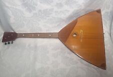 Vintage Russian Balalaika Mockba 3-String Folk Triangle Guitar 67 x 29cm Approx for sale  Shipping to South Africa