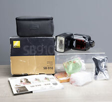 Flash Speedlite Nikon SB910 em perfeito estado na caixa para sistema Nikon DSLR/Z testado/garantido comprar usado  Enviando para Brazil