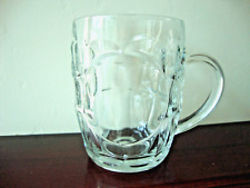 Pint dimpled glass for sale  HODDESDON