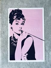 Audrey hepburn poster gebraucht kaufen  Hamburg