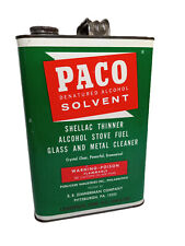 Vintage paco solvent for sale  Randolph