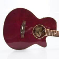 Guitarra elétrica acústica Ibanez AEG10-TPL-14-01 ameixa com estojo rígido #51718, usado comprar usado  Enviando para Brazil