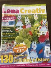 Bastelheft lena creativ gebraucht kaufen  Wegberg