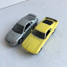 Used, Welly Die Cast Model Car Ford Mustang x2 1970 Yellow 1999 Silver HO for sale  Shipping to South Africa