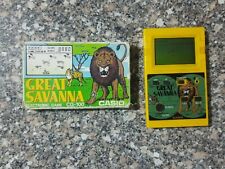 Usado, Reloj LCD Casio Great Savanna raro juego de mano CG-100 (funcionando) segunda mano  Embacar hacia Argentina