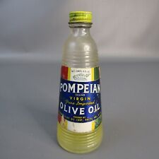 Botella de vidrio de aceite de oliva virgen vintage marca pompeyana 5,5" hallazgo de patrimonio 4 fl. oz. segunda mano  Embacar hacia Argentina