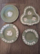 wedgewood plates green for sale  LEEDS