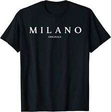 ¡NUEVO! Camiseta de regalo de palabras Milano Italia, usado segunda mano  Embacar hacia Argentina