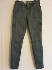 Brukt, AVA & VIV Stretch Skinny Cargo Jeans Size 24 waist 28 in til salgs  Frakt til Norway