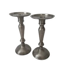 Pair pewter candle for sale  Robertsdale