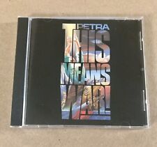 This Means War, Petra, 1987, CD de audio, discos de canciones de estrellas, en muy buen estado+ segunda mano  Embacar hacia Argentina