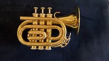 Trompeta de bolsillo John Packer Bb - laca de latón, usado segunda mano  Embacar hacia Argentina