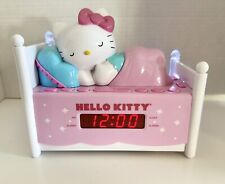 Sanrio 2016 Hello Kitty Light-Up Bed relógio despertador duplo rádio luz noturna KT2052P comprar usado  Enviando para Brazil