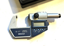 Micrômetro digital Mitutoyo 293-721-30 0-1" .00005" 0.001mm com estojo NÃO TESTADO comprar usado  Enviando para Brazil