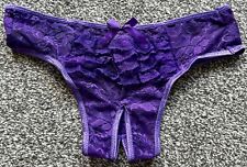 Purple sheer lace for sale  STOKE-ON-TRENT