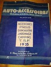 Catalogue 1935 auto d'occasion  Chiché