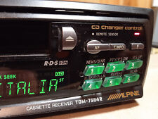 Autoradio cassette alpine usato  San Nazzaro