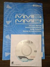 Sintetizador de música Yamaha MM6/MM8 manual de instruções do proprietário + CUBASE AT4 X8844BO comprar usado  Enviando para Brazil