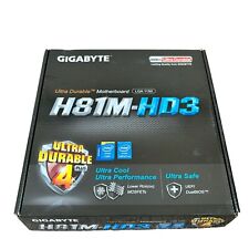 Placa-mãe Gigabyte GA-H81M-HD3 LGA1150 MicroATX Haswell, usado comprar usado  Enviando para Brazil