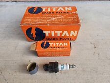 Box 10 NOS Vintage #6 Titan Spark Plugs 14MM Thread Car Truck Engine Motor Plug for sale  Shipping to South Africa