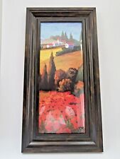 Tuscan poppies panel for sale  West Palm Beach