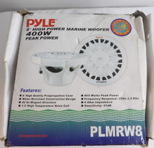 PYLE PLMRW8 8" 400W HIGH POWER MARINE WOOFER HYDRA SERIES BOAT SPEAKER NIB for sale  Shipping to South Africa