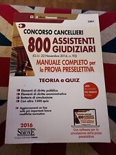 Libro concorso assistenti usato  Cuneo