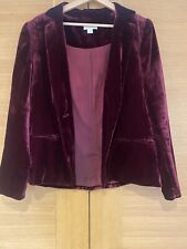 Monsoon velvet burgundy for sale  BASINGSTOKE