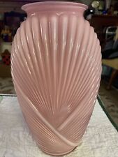 glass vase pleated for sale  Springfield