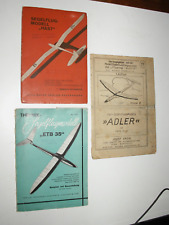 3mal vintage segelflugmodell gebraucht kaufen  Kahl a.Main