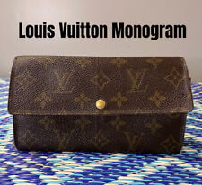 Cartera larga con monograma de lona marrón Louis Vuitton M61725 bolso billetera larga segunda mano  Embacar hacia Argentina
