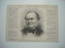 1876 engraving. mr. d'occasion  Expédié en Belgium