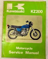 Kawasaki kz200 service for sale  Saint Albans