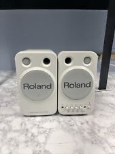 Par de Altavoces Micro Monitor Estéreo ROLAND MA-8 Estudio con Alimentación Activa-FUNCIONA, ¡LEE! segunda mano  Embacar hacia Argentina