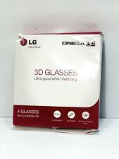 GAFAS LG Cinema 3D AG-F310 UHD 4k LED LCD 4 Pares Ligero Peso Cómodo Ajuste segunda mano  Embacar hacia Argentina