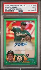 MASON MILLER 2023 Topps Chrome GREEN Refractor AUTO RC #d /99 for sale  Shipping to South Africa