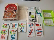 Used, Vintage 1971 MILLE BORNES Parker Brothers French Card Driving Game - Complete for sale  Shipping to Canada