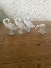 Lladro swan bundle for sale  PONTEFRACT