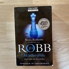 Mörderspiele . robb gebraucht kaufen  Achern