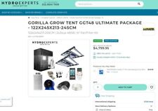 Fluorescent grow tent for sale  Van Nuys