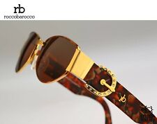 Gafas de sol Roccobarocco 5791 hechas a mano vintage años 90 doradas y tortuga ojo de gato segunda mano  Embacar hacia Argentina